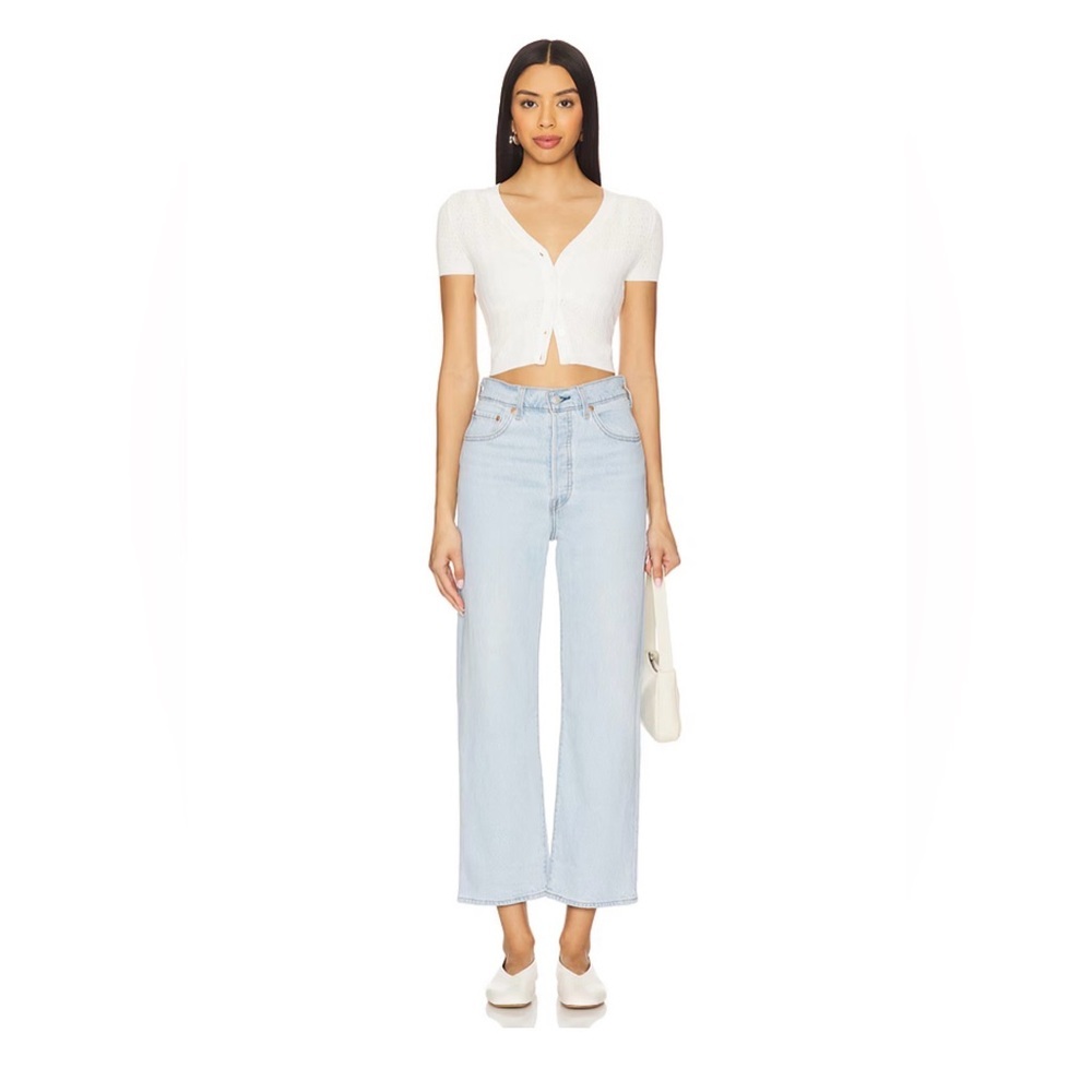 Revolve Levi’s Ribcage Straight Ankle Jeans in Wow Me Over size 29